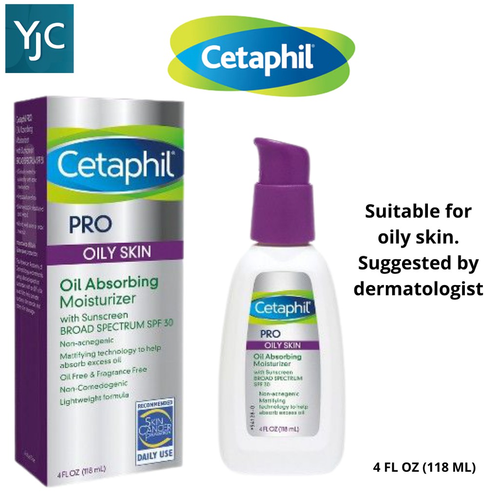 cetaphil pro dermacontrol oil absorbing moisturizer spf 30