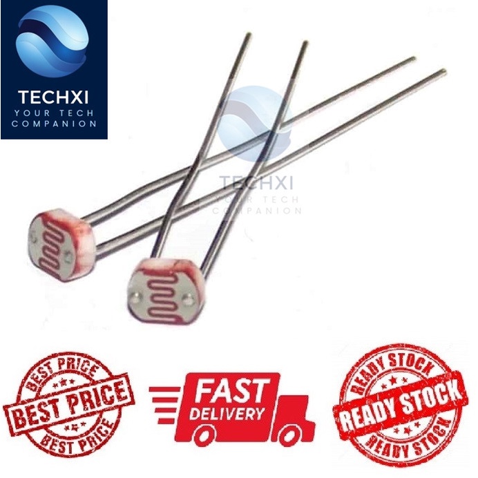 Light Dependant Resistor Sensor GL5528 (LDR) Shopee Malaysia