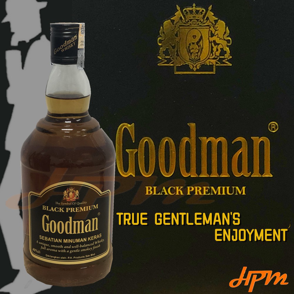 Goodman Black Premium Hard Liquor 威士忌酒 700ml ABV 40