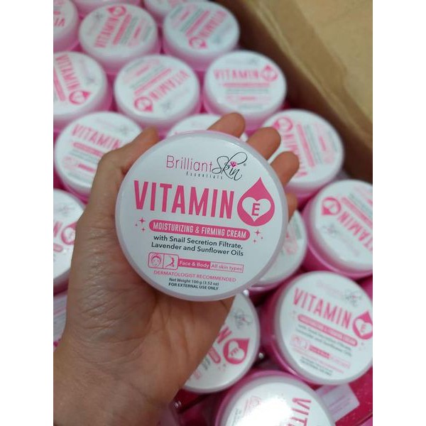 Vitamin E Moisturizing Firming Cream By Briliantskin Shopee Malaysia