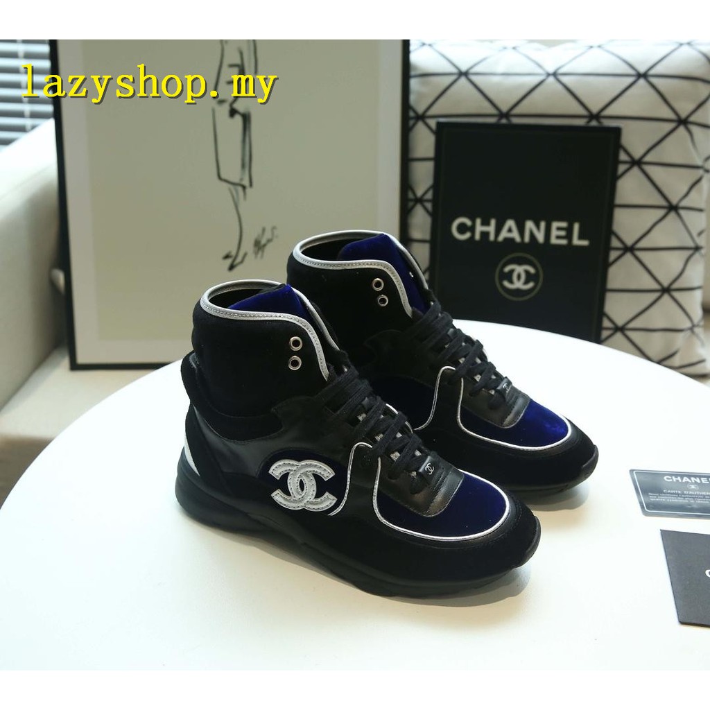 chanel mens high top sneakers