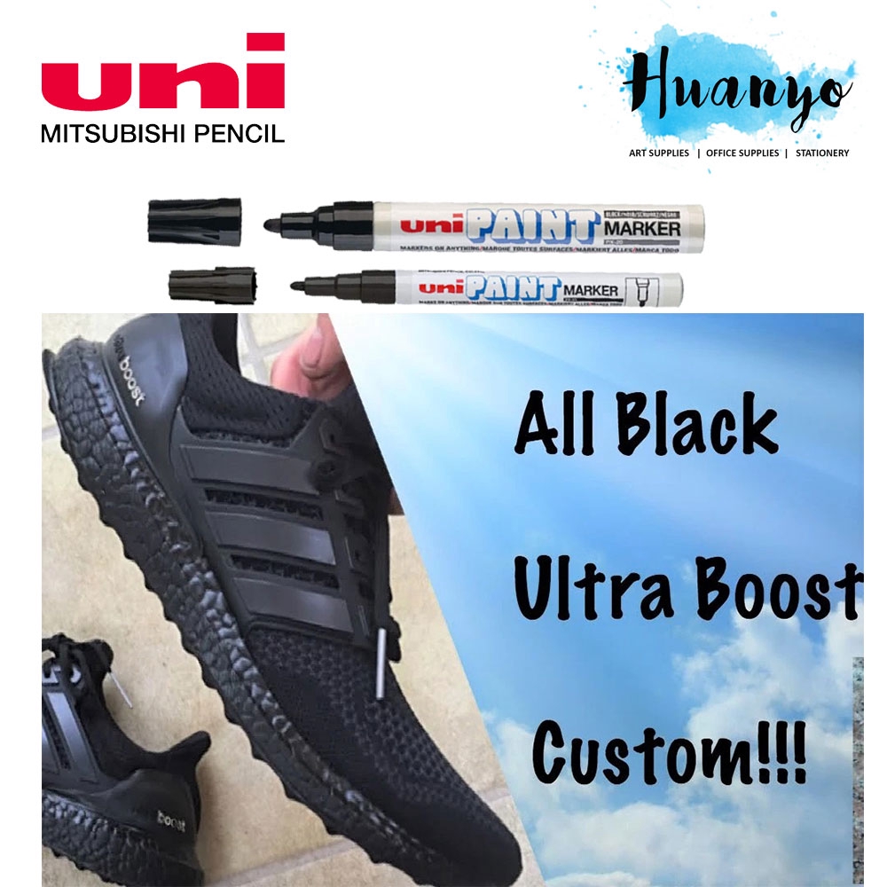 Uni Paint Fine / Medium Tip - Black (Boost NMD Midsole Shoes Out Touch up) | Shopee Malaysia