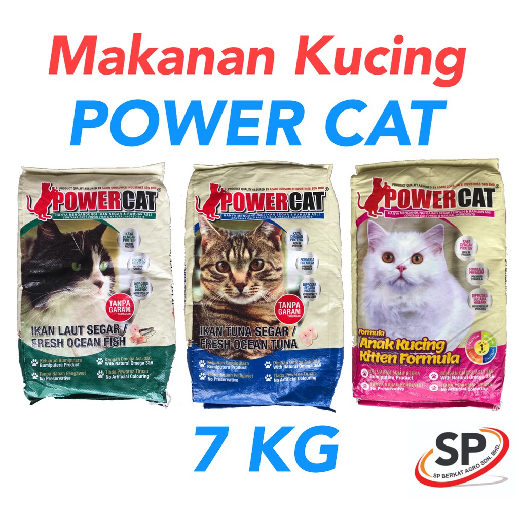 Makanan Kucing Power Cat - 7KG