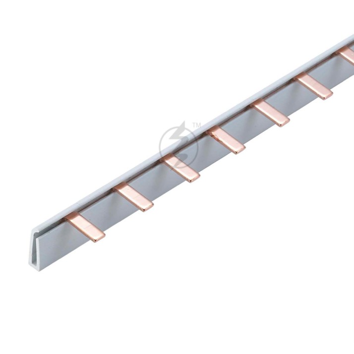 Single Phase MCB Copper Bar / MCB Copper Bus Bar with PVC Insulated