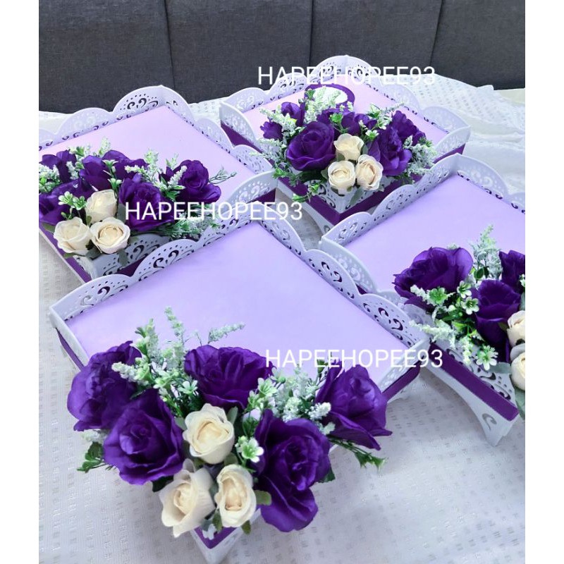  Dulang  hantaran  tunang kahwin siap gubah  Shopee Malaysia