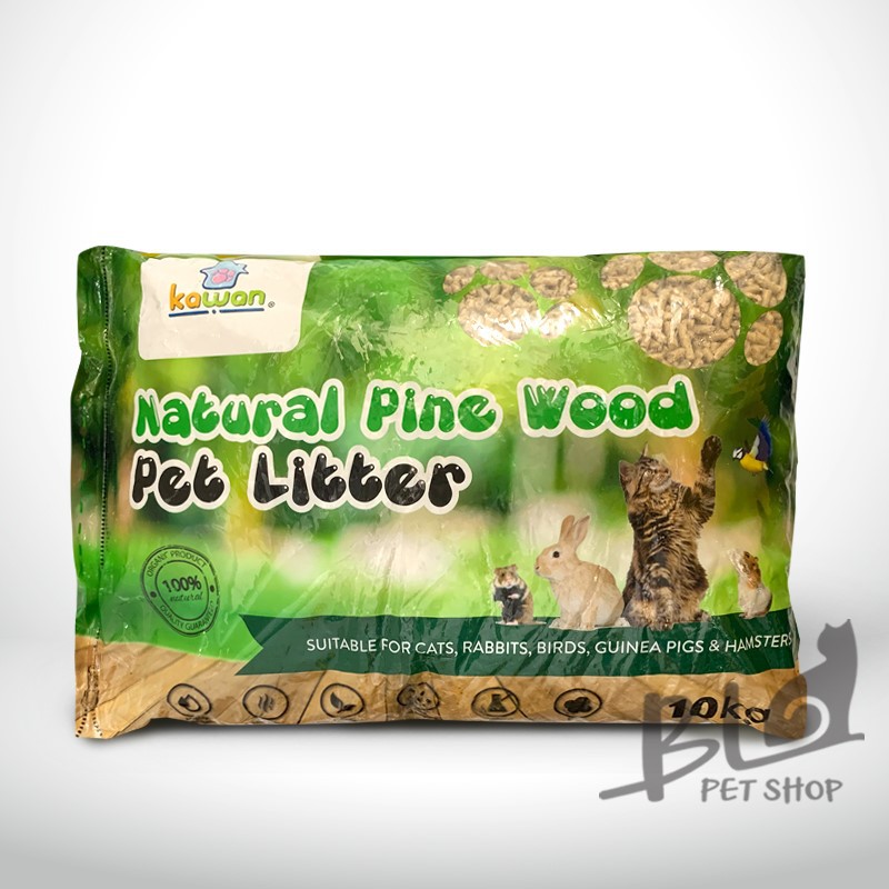 Kawan Natural Pine Wood Cat Litter 10kg Shopee Malaysia
