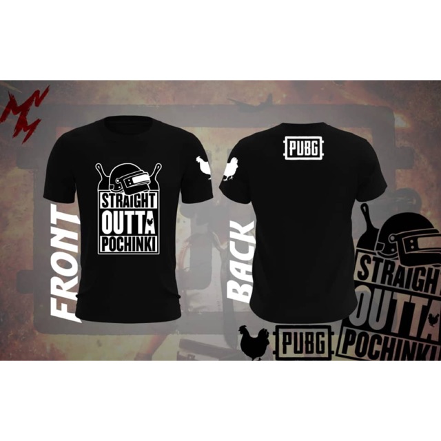 Pubg Straight Outta Pochinki Tshirt Pre Oder Malaysia Unisex Shopee Malaysia - oder police shirt roblox t shirt designs