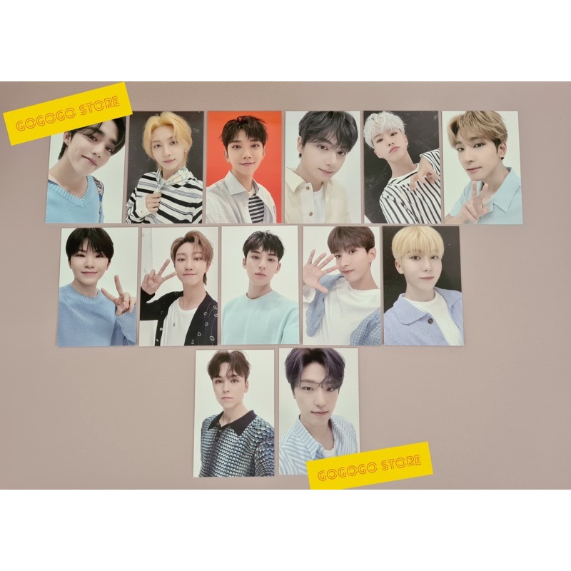 [restocked] Seventeen 5th Carat Land- Bike Print T-shirt Pc Photocard 