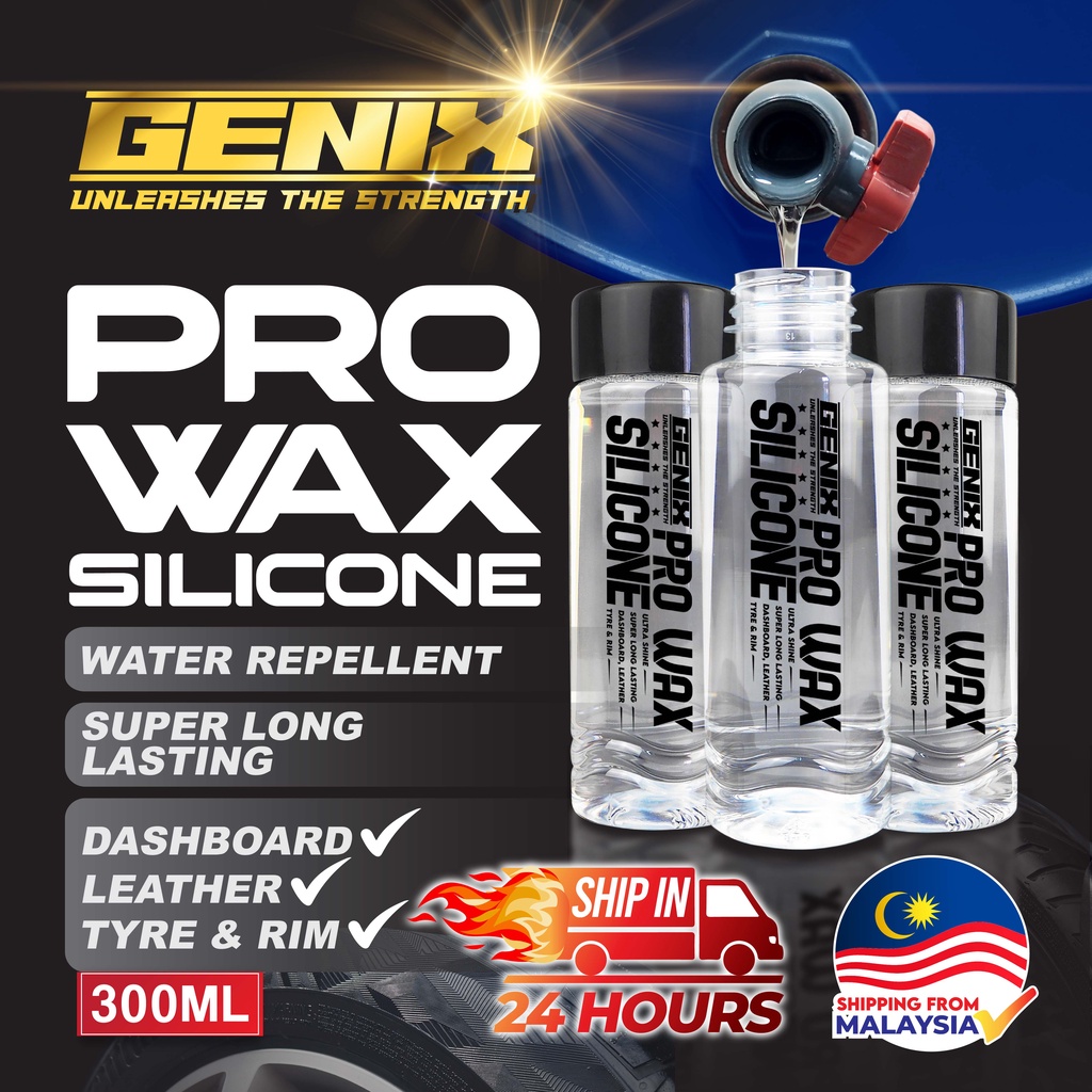 Silicone wax Pro Wax silicon wax silicon tayar wax silicon tyre shine