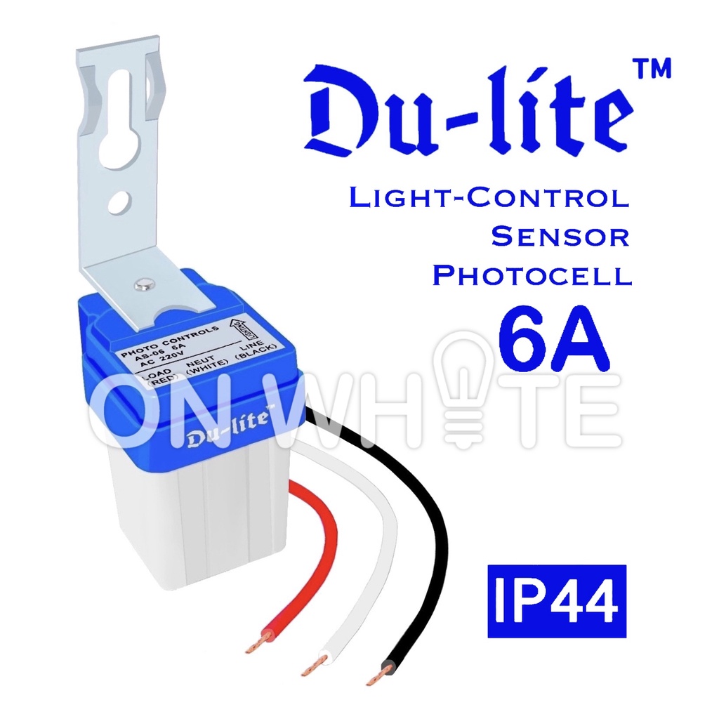DULITE 6A 240V Photocell Street Light Photoswitch Sensor Auto On Off