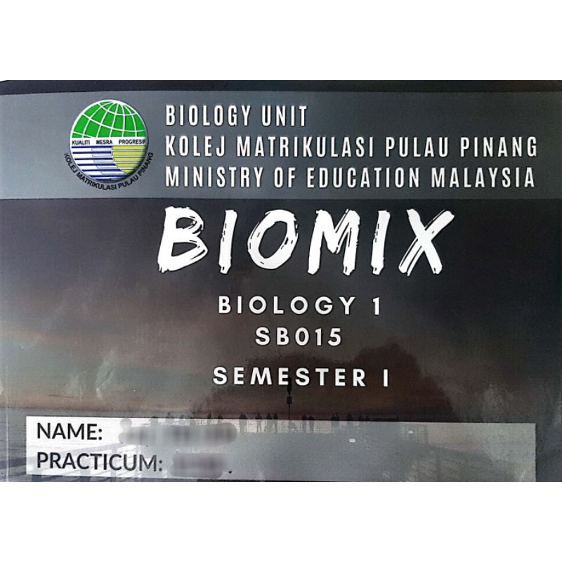 Matriculation Notes & exercises SDS FREE CHEMISTRY/BIO/MATHS/PHY 