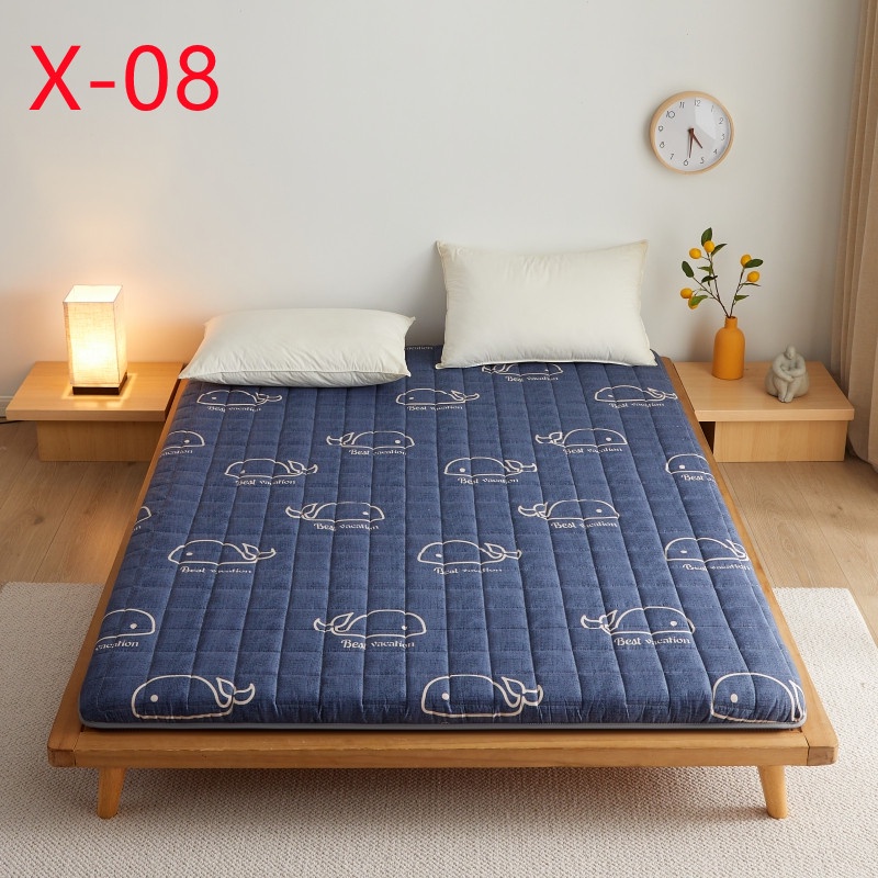 shopee: Fast shipment！Mattress foldable Soft 2-3cm mattress for floor Tatami dormitory mattress A mattress that can be placed on the floor (0:7:color:X-08;1:1:size:Super single100x200cm)