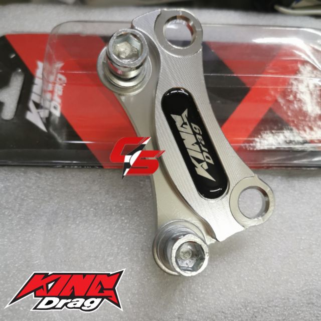Y15 Y15ZR DISC BRAKE BRACKET KING DRAG SET 267mm (Utk Disc Besar Y125ZR