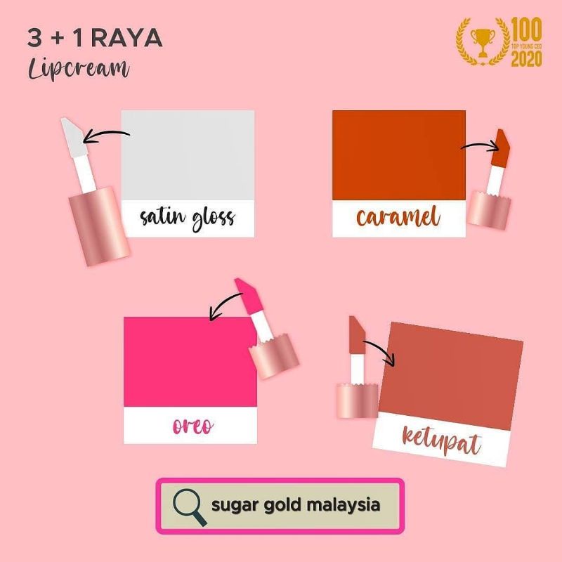 Sugar Gold Klcc lipcream