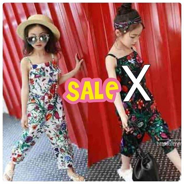 Jumpsuit flower summer white