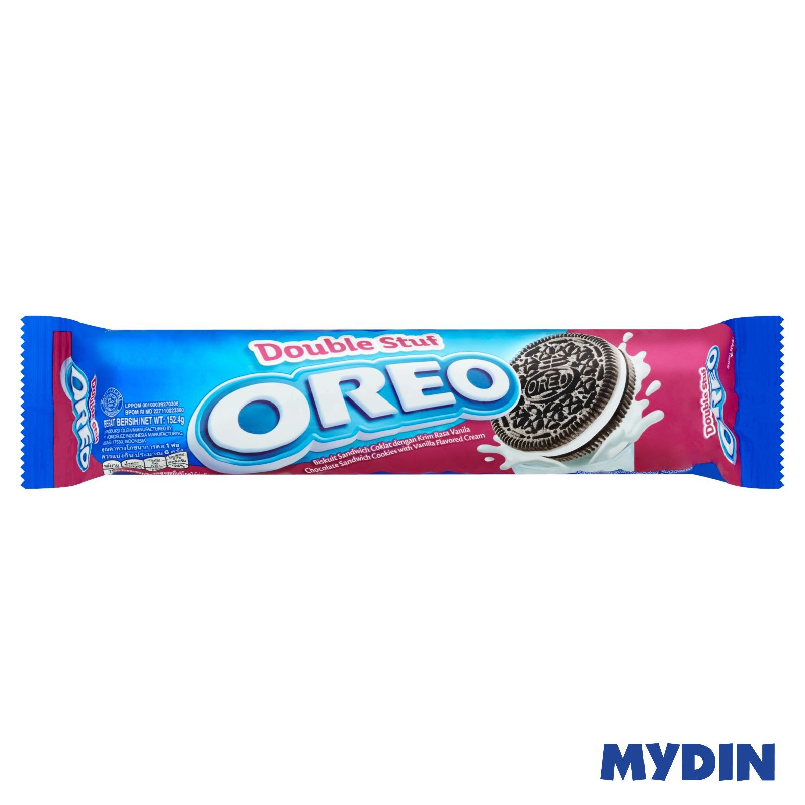 Oreo Cookies 147 7g Double Stuff Shopee Malaysia