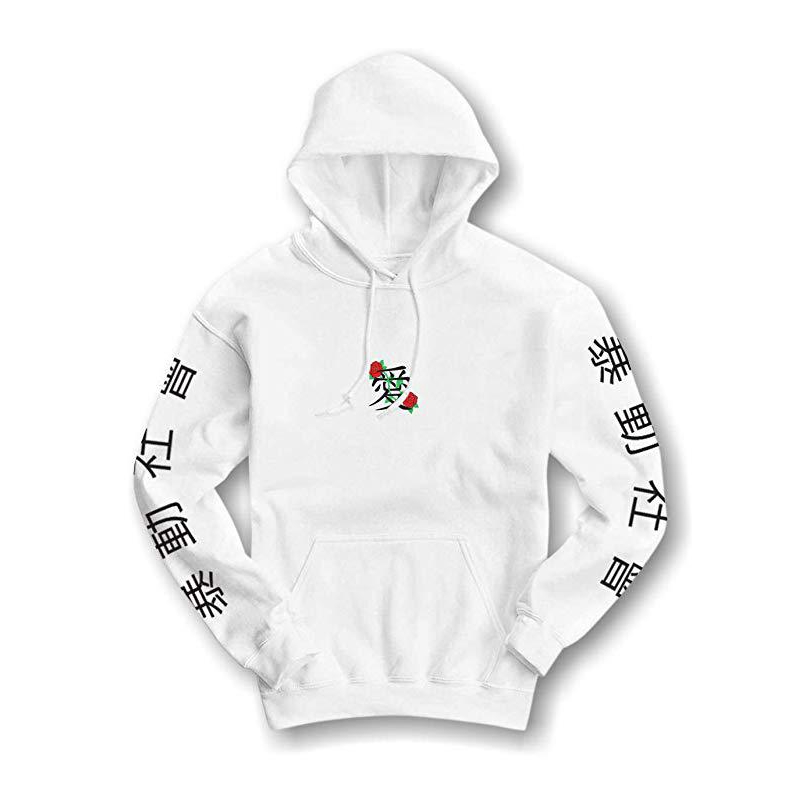 japanese rose hoodie