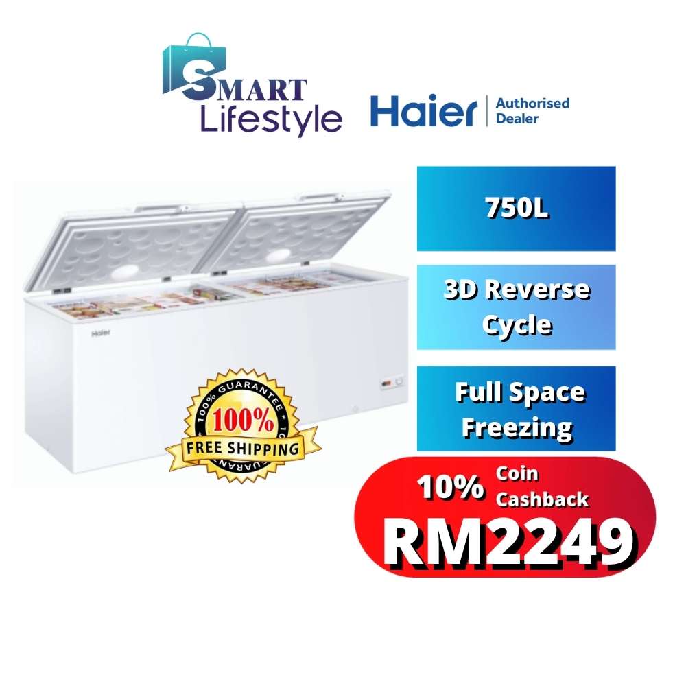 Haier Chest Freezer (750L) BD788HP Shopee Malaysia