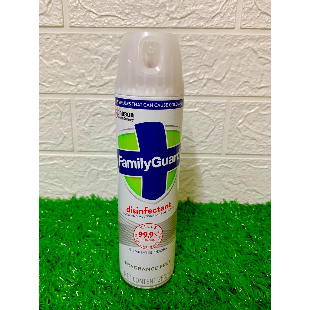 FAMILY GUARD DISINFECTANT SPRAY 280ML [ FRAGRANCE FREE/ MOUNTAIN AIR