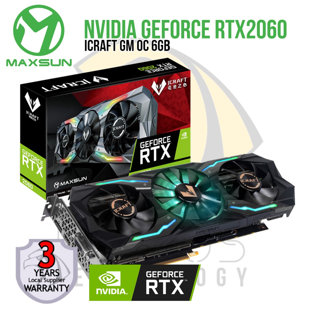 Rtx 2060 Icraft Graphics Card 2060 Super Desktop Maxsun RTX 2060
