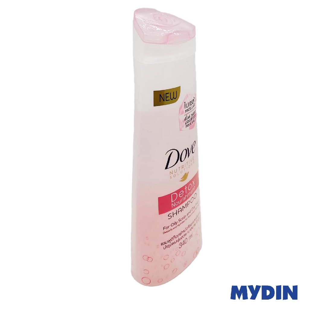 Dove Shampoo 340ml - Detox Nourishment