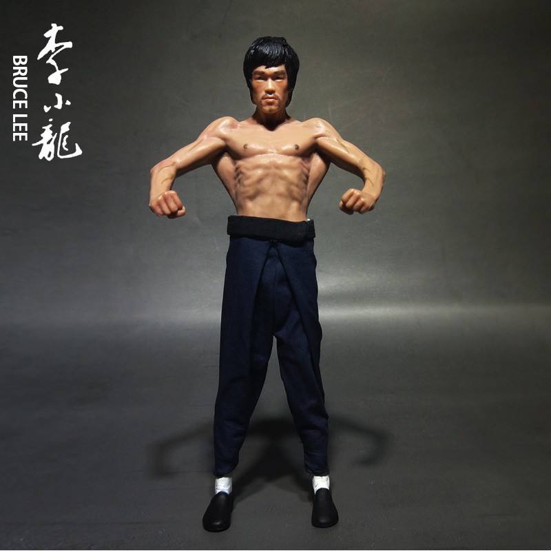 Bruce Lee Muscle Flexing Pose Figure 1/12 Scale Figure | Shopee Malaysia