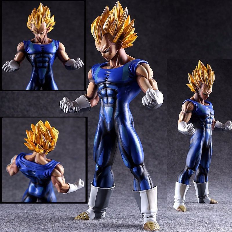 Readystock Dragon Ball Z Vegeta Manga Dimensions Master Stars Piece Msp 25cm Action Figure Shopee Malaysia