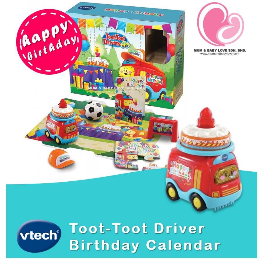 Vtech Toot-Toot Drivers Countdown to Birthday Calendar 