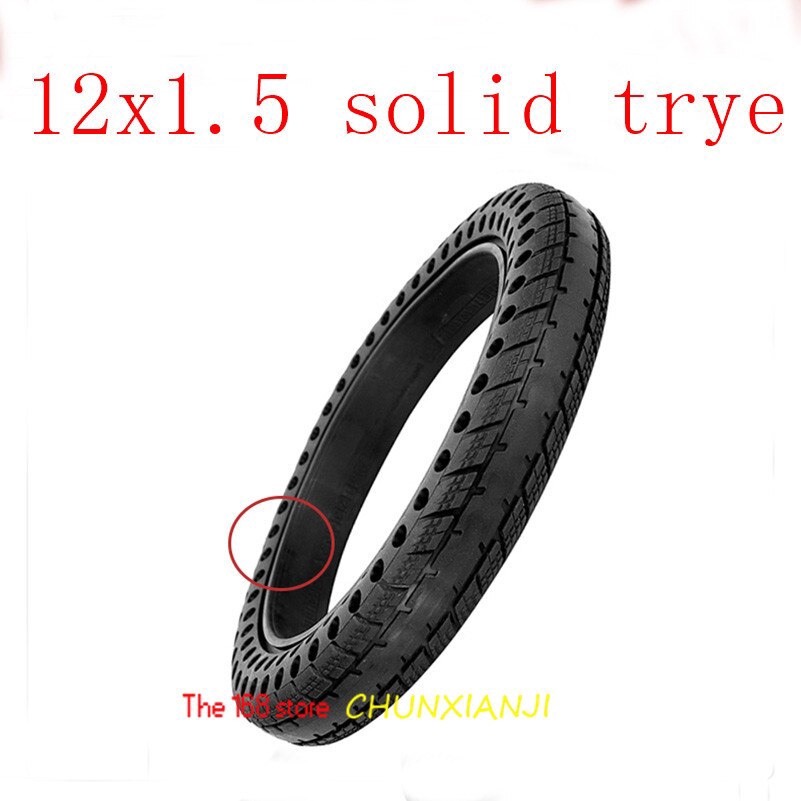 solid rubber bike tires