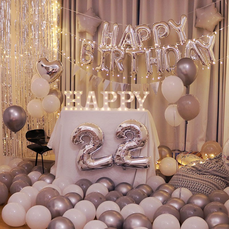 The Balloon Wholesale Adult Happy Birthday Balloon Decoration
