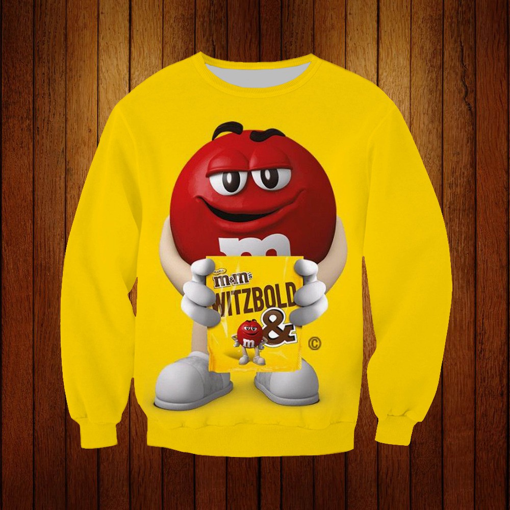 cartoon print sweatshirt