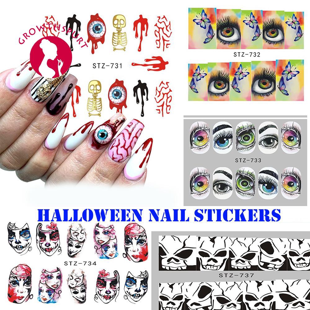 halloween nail stickers