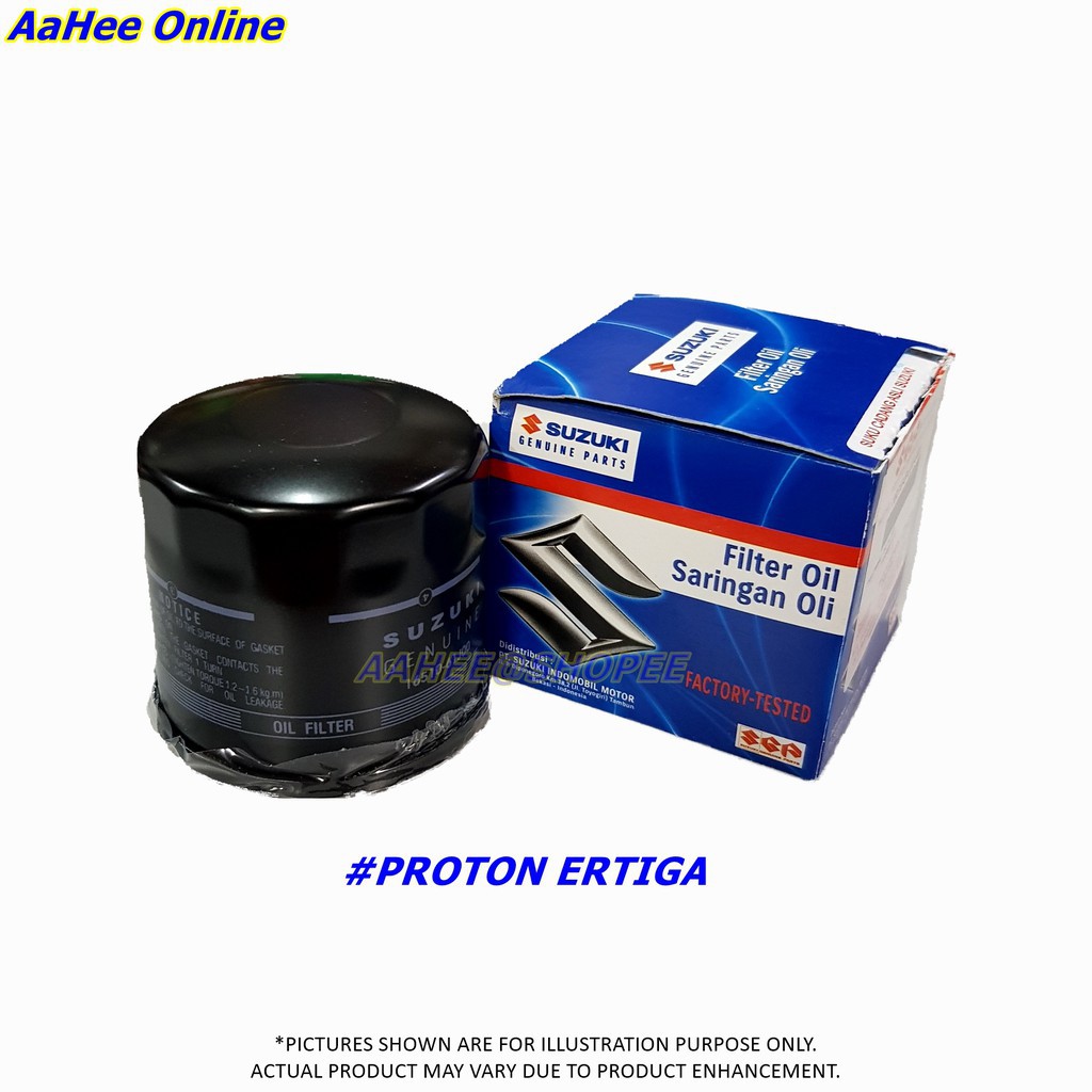Original Proton Ertiga Oil Filter Suzuki Genuine Parts Shopee Malaysia