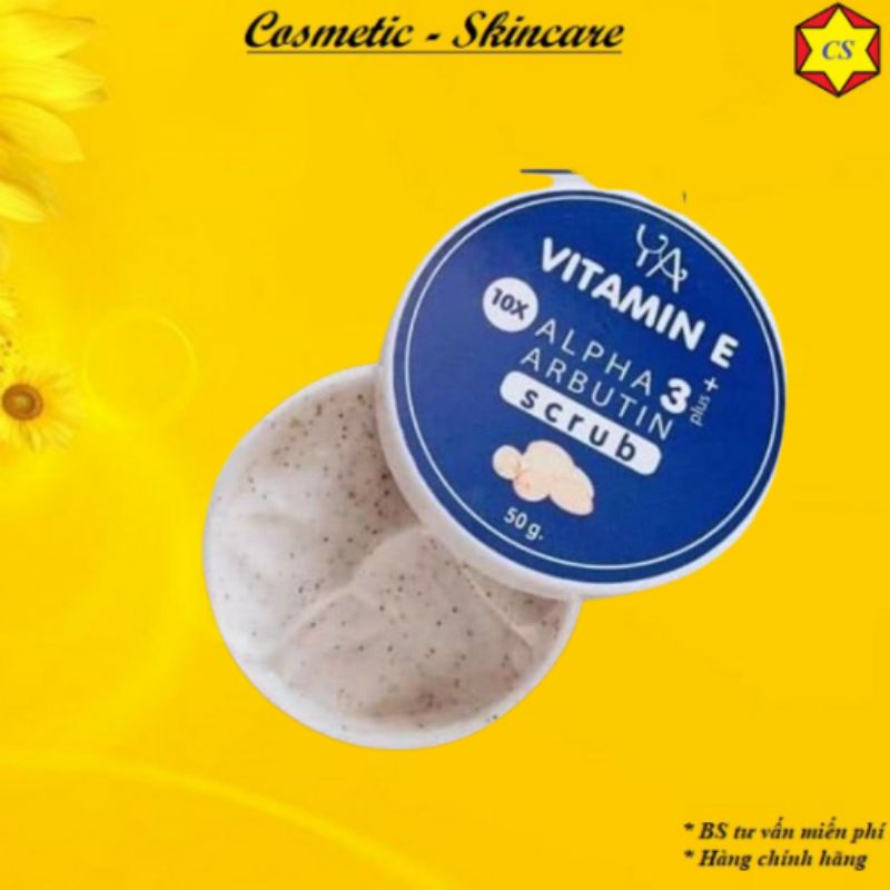 Vitamin E ALPHA ARBUTIN 3 + Plus Thailand Softening Exfoliants 50g