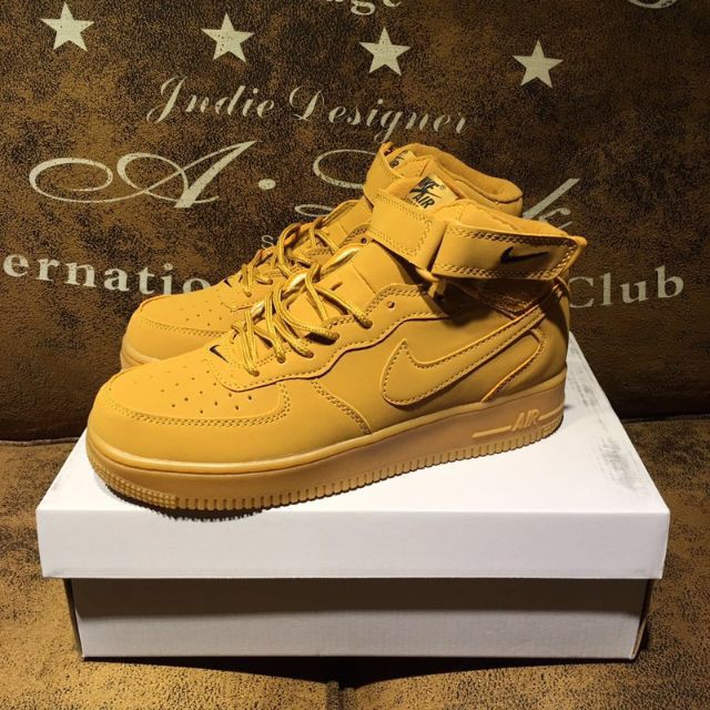 air force 1 mid wheat