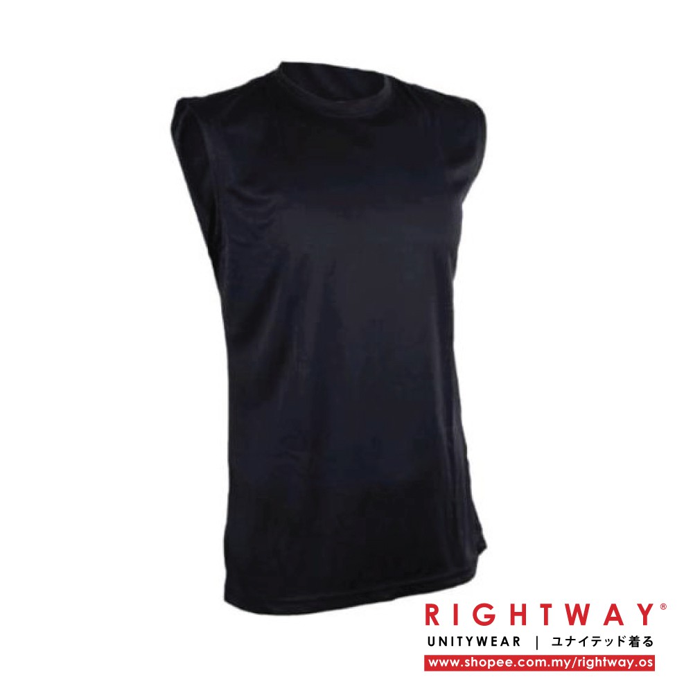 RIGHTWAY Unisex Outrefit Basic Ultimate Active Sleeveless Runner Jersey ...