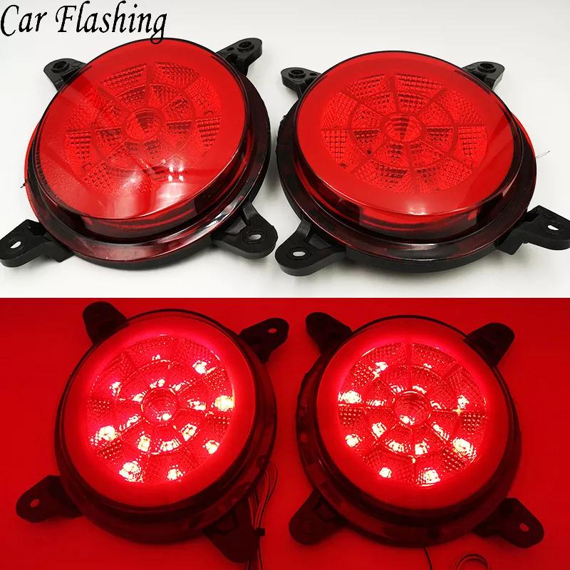 Car Flashing For Hyundai i10 2017 2018 Car LED Rear Bumper Lights Tail
