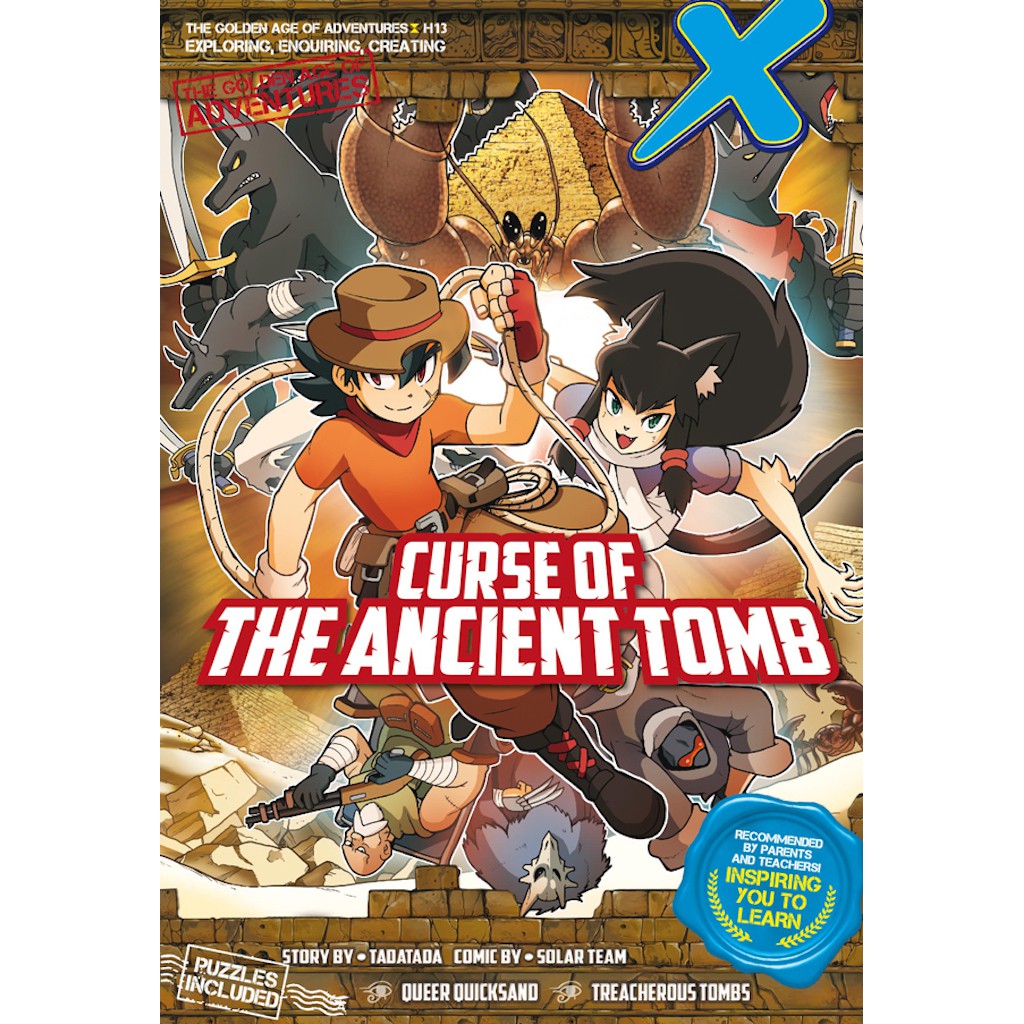 X Venture The Golden Age Of Adventures Series 13 Curse Of The Ancient Tomb Shopee Malaysia