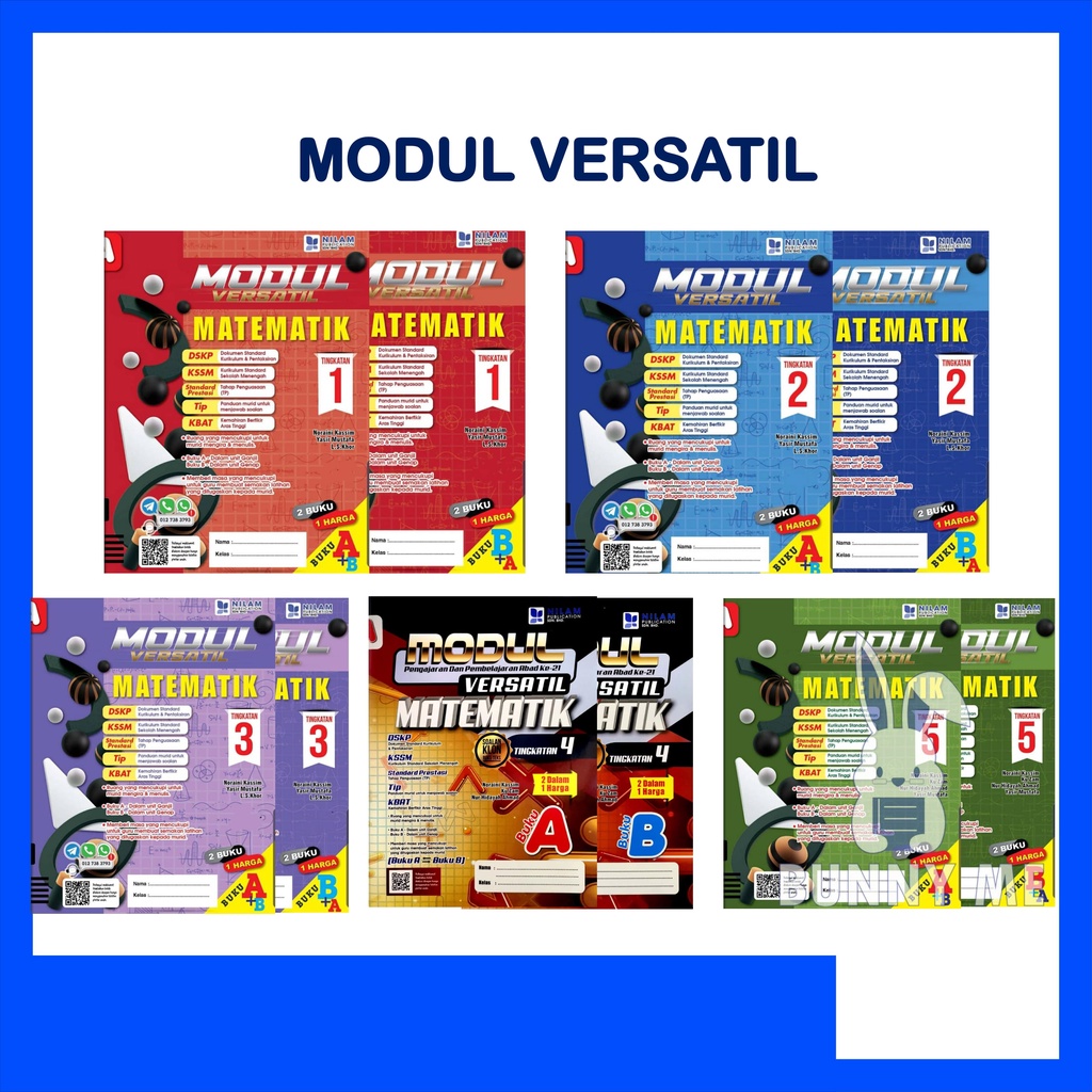 Buy MODUL VERSATIL MATEMATIK VERSI BM 2022  NILAM  SeeTracker Malaysia