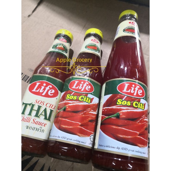 Life Chili Sauce 500g, 340g (Botol Kaca) Shopee Malaysia