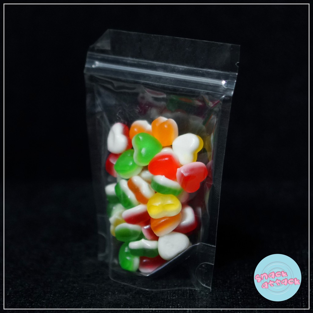 Bebeto Disney Heart Gummy Candy Halal 100g Repack Resealable Zip Lock Bag Shopee Malaysia