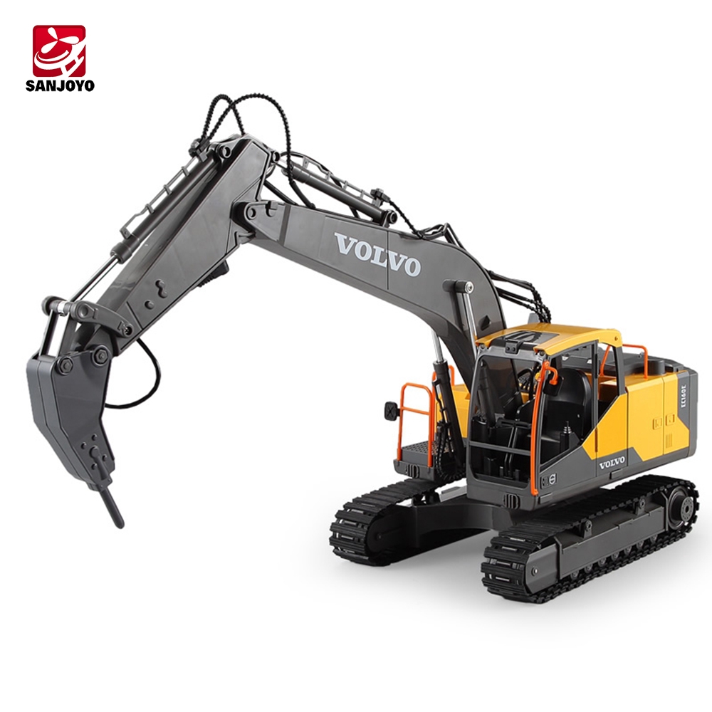 radio controlled excavator toy