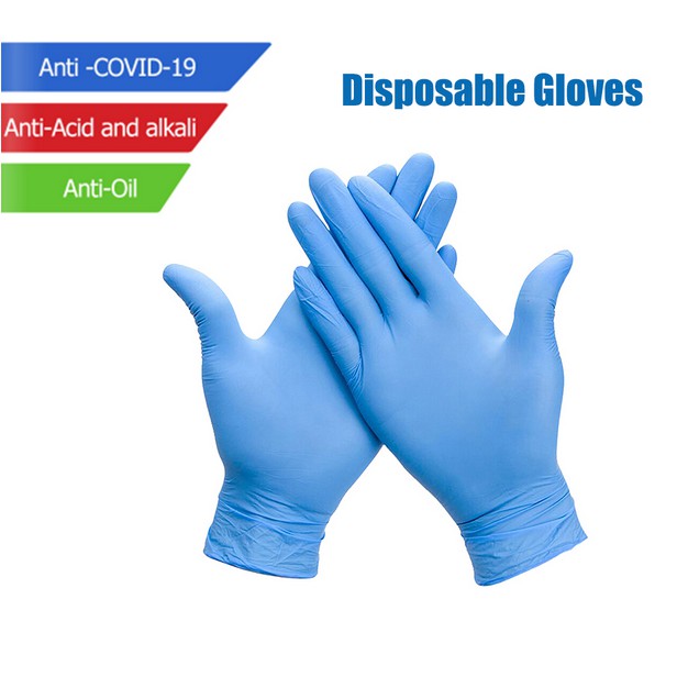 colored nitrile gloves