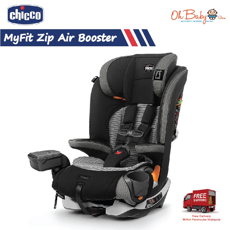 Chicco MyFit Harness Booster Car Seat (11.4kg/45.3kg) Shopee Malaysia