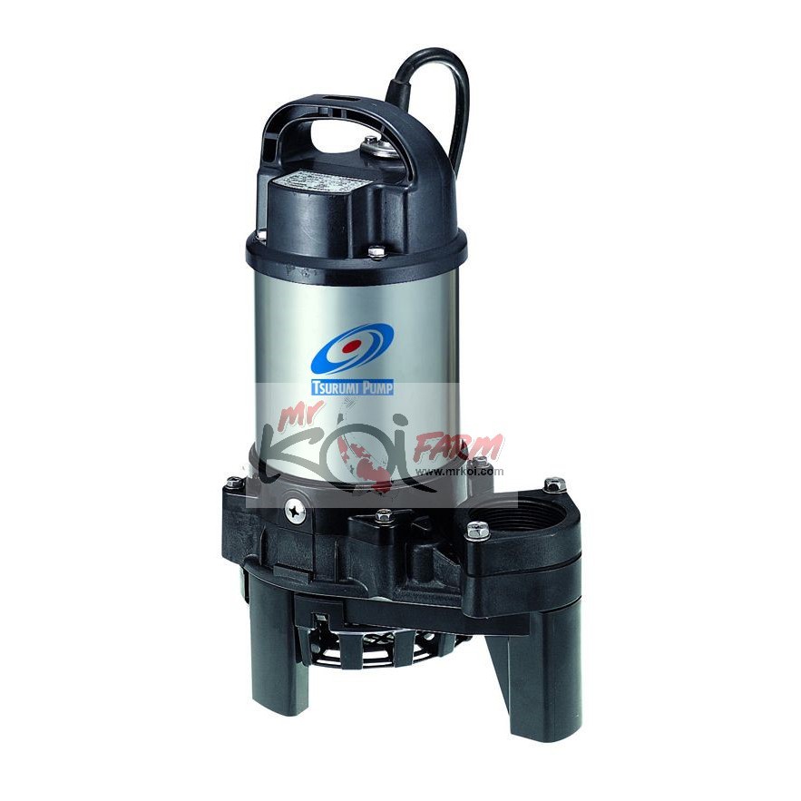 Tsurumi Submersible Water Pump 50PN 2.75S (750W) 21000 L/H For Koi