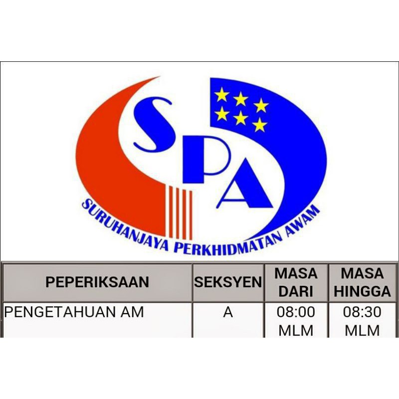 Peperiksaan Online Spa Kerajaan Ujian Pengetahuan Am Soalan Sahaja Koleksi Dasar Dasar Negara Shopee Malaysia