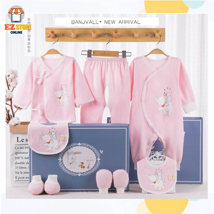 6 in 1 Baby Hamper Gift Sets Hadiah Baby Newborn Gift Hamper Gift Set