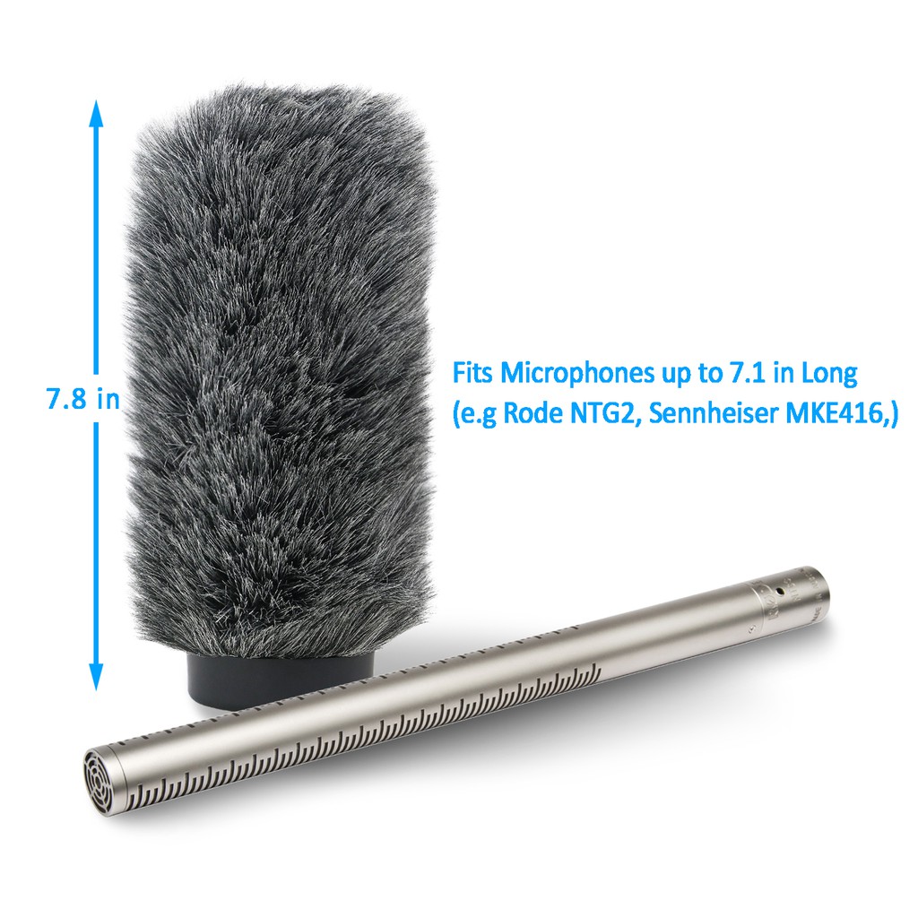 NTG3 Microphone Windscreen Windmuff for Rode NTG-3 Sennheiser MKH416 Shotgun 