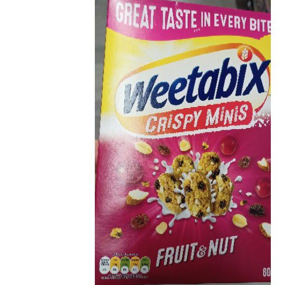 Weetabix Crispy Minis Fruit and Nuts (550gm) Shopee Malaysia