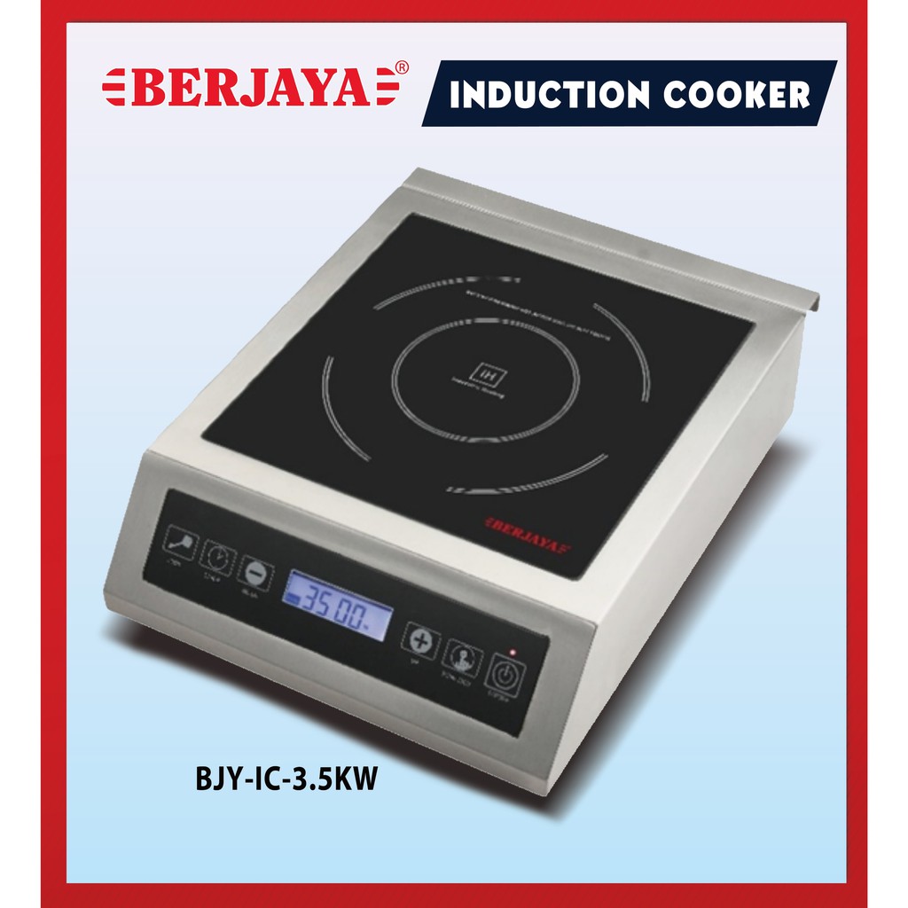 Berjaya Commercial Induction Cooker (3500Watt) BJYIC3.5KW Shopee